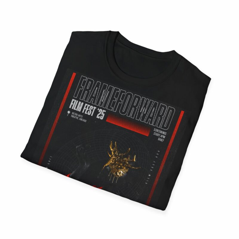 Film Festival Graphic T-Shirt - Unisex Softstyle Tee - Image 4