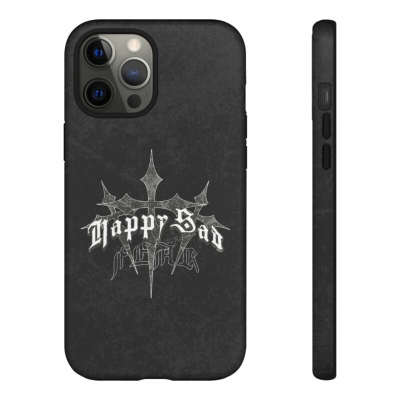 Tough Cases: Happy Sad Graphic Phone Case - Image 14