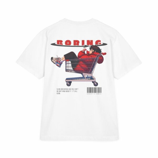 Boring Vibes Unisex Drop-Shoulder T-Shirt