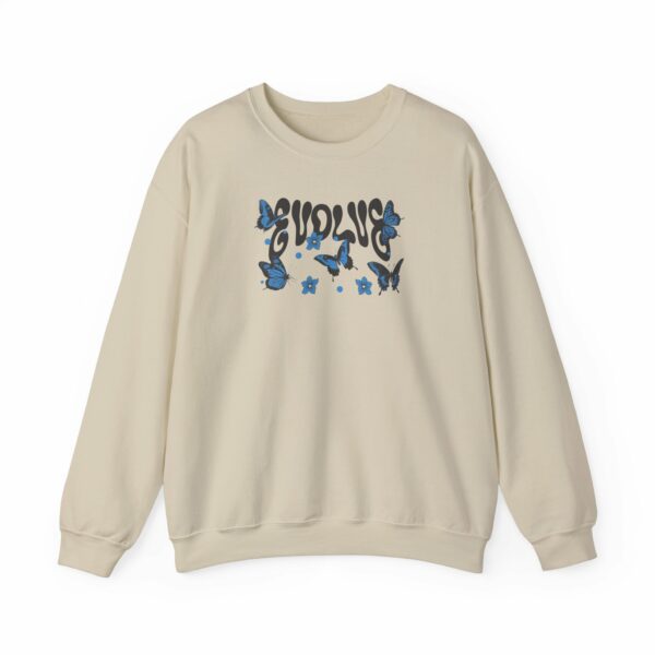 Butterfly Vibes Unisex Heavy Blend™ Crewneck Sweatshirt, Cozy Sweatshirt