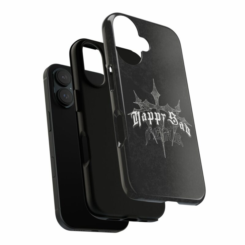 Tough Cases: Happy Sad Graphic Phone Case - Image 89