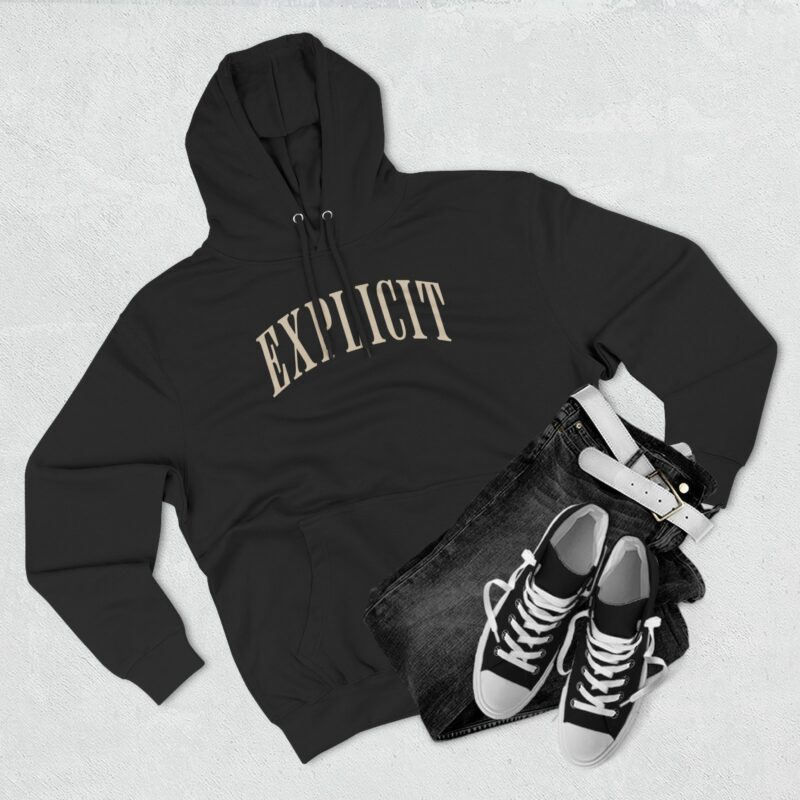 Explicit Statement Fleece Hoodie - Image 7