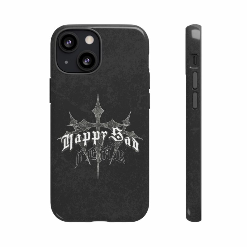 Tough Cases: Happy Sad Graphic Phone Case - Image 19