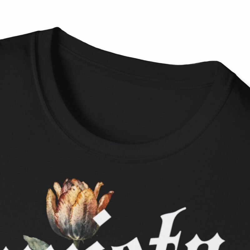 Stop Anxiety Softstyle T-Shirt | Unisex Floral Tee, Mental Health Awareness Shirt - Image 3