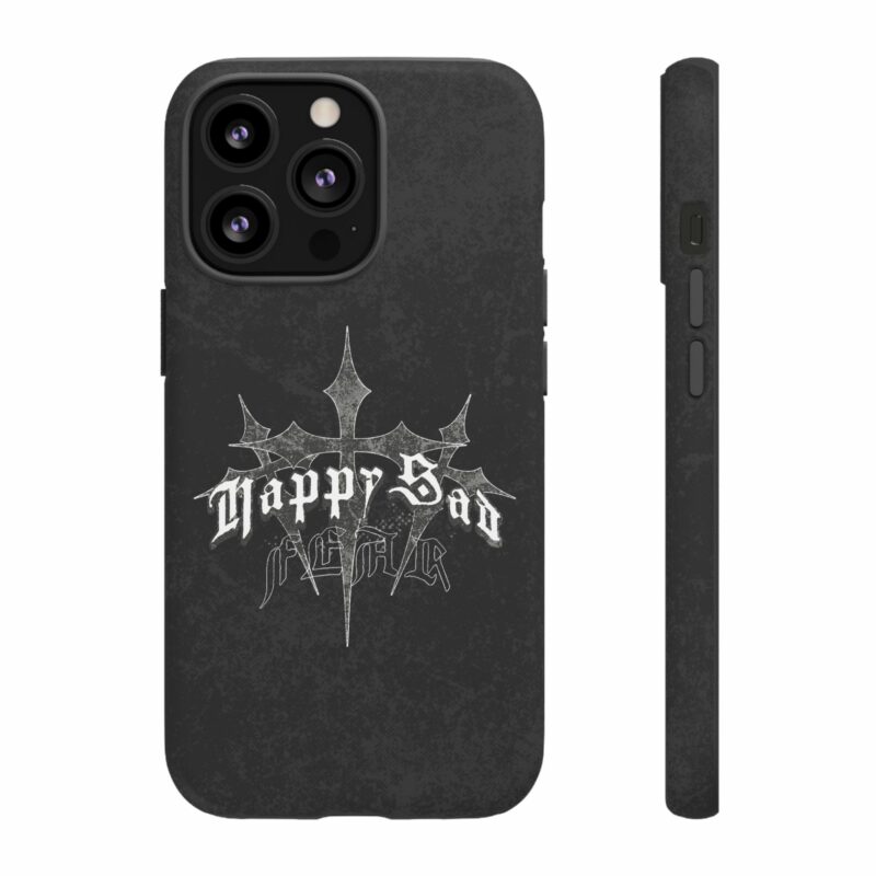 Tough Cases: Happy Sad Graphic Phone Case - Image 25