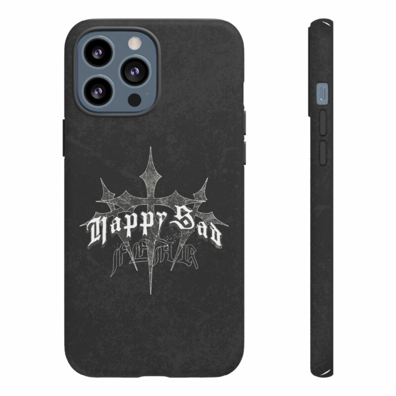Tough Cases: Happy Sad Graphic Phone Case - Image 29