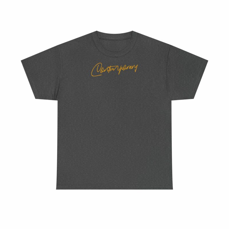 Contemporary Trendy Unisex Heavy Cotton Tee - Image 5