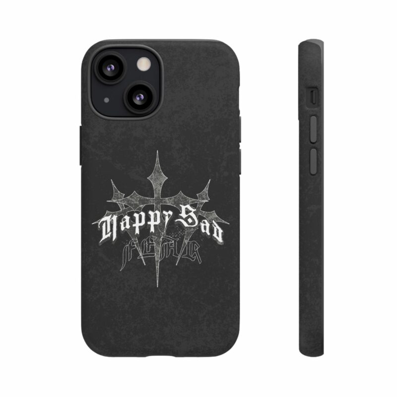 Tough Cases: Happy Sad Graphic Phone Case - Image 21
