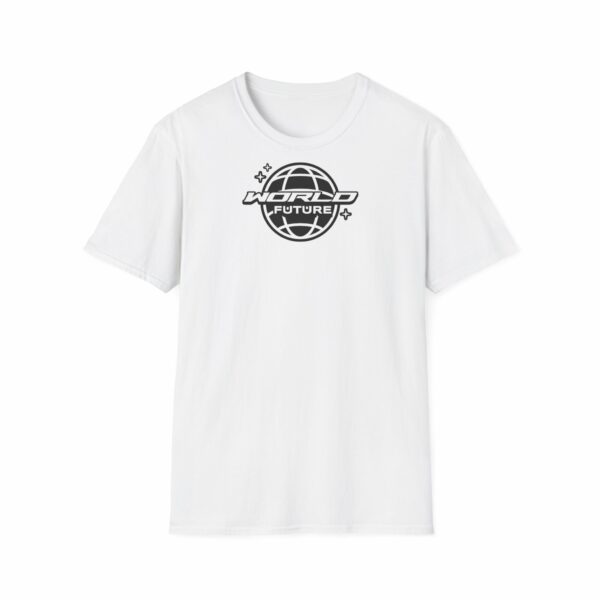 Futuristic World T-Shirt, Softstyle Tee for Eco-Lovers
