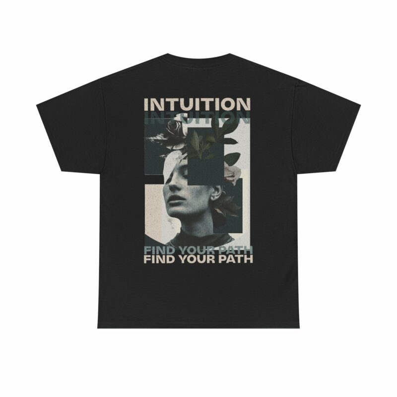 Inspirational Unisex Heavy Cotton Tee - Find Your Path - Image 2