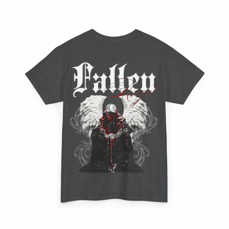 Graphic Angel Unisex Heavy Cotton Tee, Casual Wear - Image 8