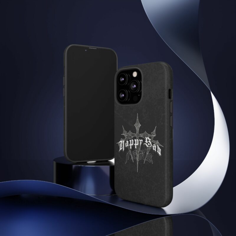 Tough Cases: Happy Sad Graphic Phone Case - Image 24