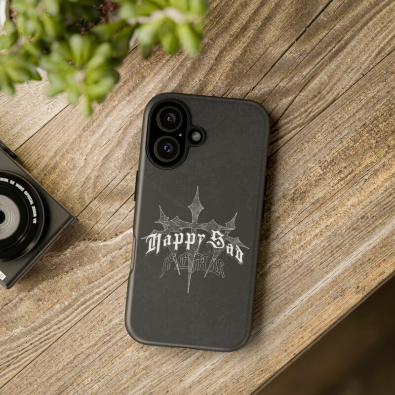 Tough Cases: Happy Sad Graphic Phone Case - Image 94