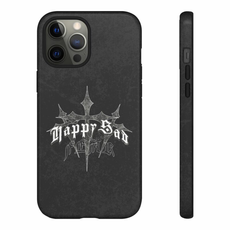 Tough Cases: Happy Sad Graphic Phone Case - Image 13