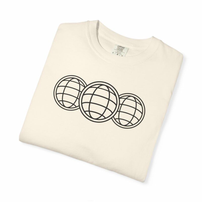 Retro People Power Graphic Tee, Unisex Planet Earth T-shirt - Image 7