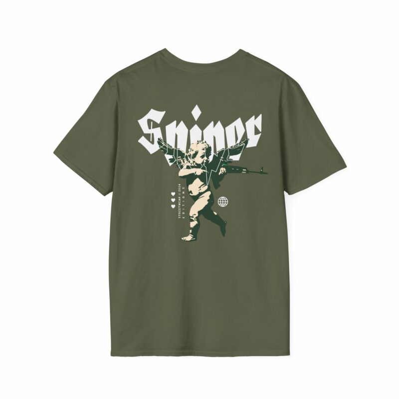 Cool Sniper Graphic Tee, Unisex - Image 2
