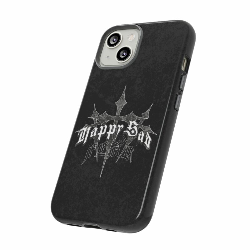 Tough Cases: Happy Sad Graphic Phone Case - Image 32