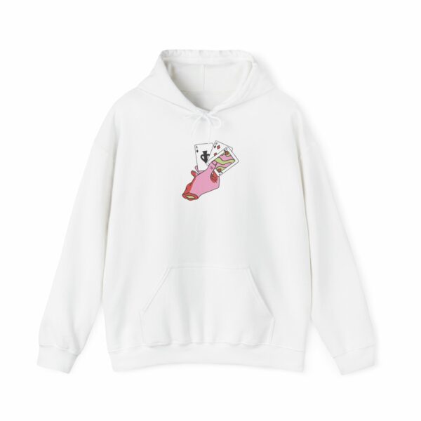 Lucky Vegas Hooded Sweatshirt, Playful Gambling Apparel