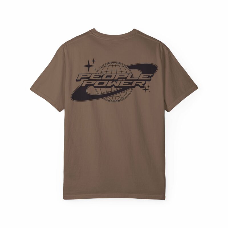 Retro People Power Graphic Tee, Unisex Planet Earth T-shirt - Image 14
