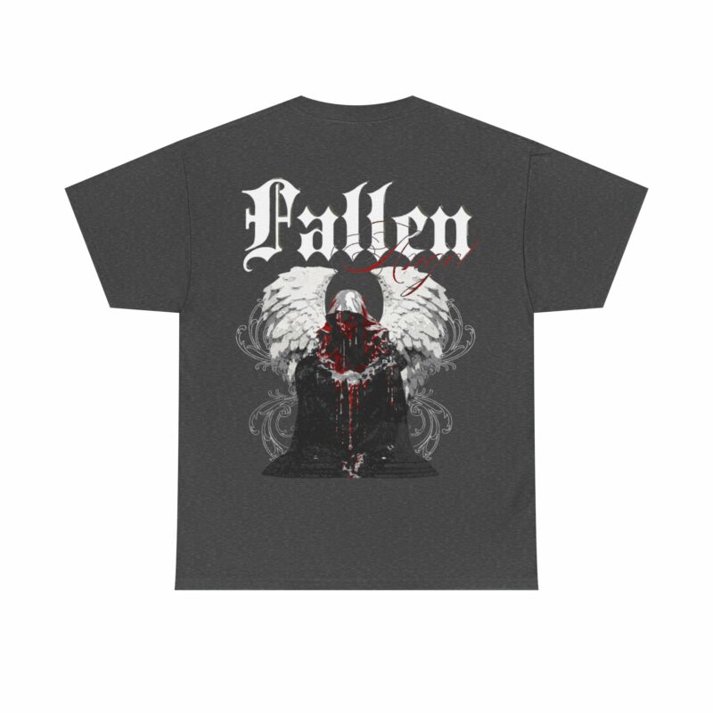 Graphic Angel Unisex Heavy Cotton Tee, Casual Wear - Image 6