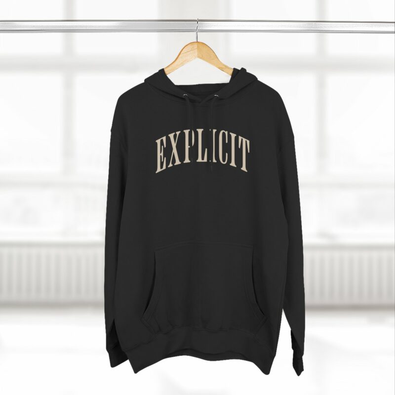 Explicit Statement Fleece Hoodie - Image 8