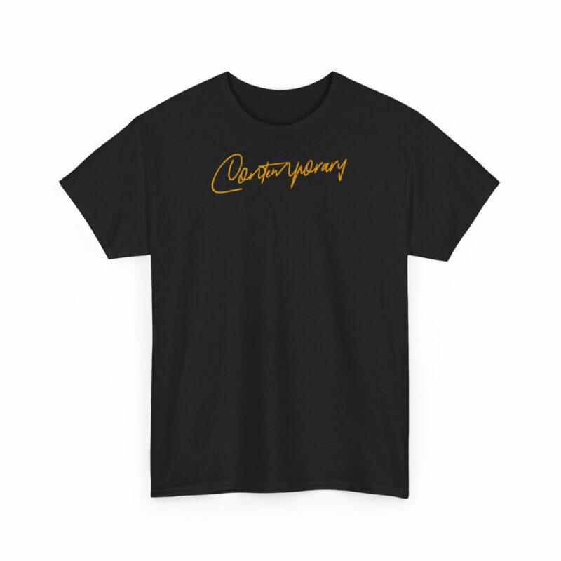 Contemporary Trendy Unisex Heavy Cotton Tee - Image 3