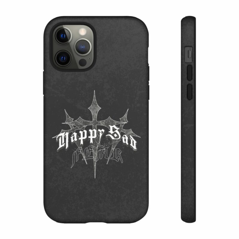 Tough Cases: Happy Sad Graphic Phone Case - Image 12