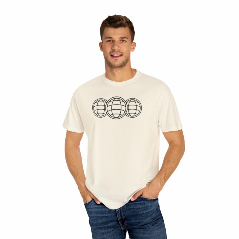 Retro People Power Graphic Tee, Unisex Planet Earth T-shirt - Image 8