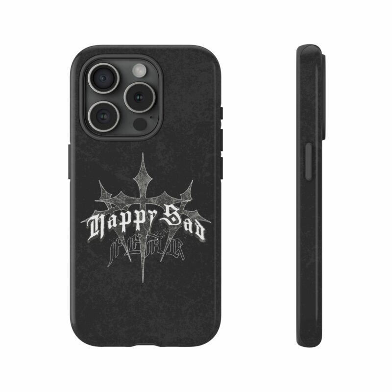 Tough Cases: Happy Sad Graphic Phone Case - Image 75
