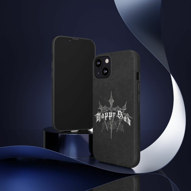 Tough Cases: Happy Sad Graphic Phone Case - Image 16