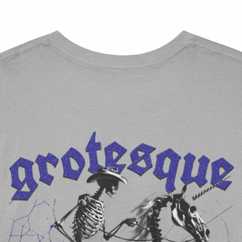 Grotesque Skeleton Graphic Unisex Heavy Cotton Tee - Image 16