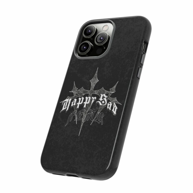 Tough Cases: Happy Sad Graphic Phone Case - Image 56