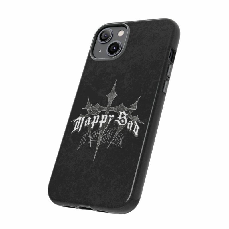 Tough Cases: Happy Sad Graphic Phone Case - Image 48
