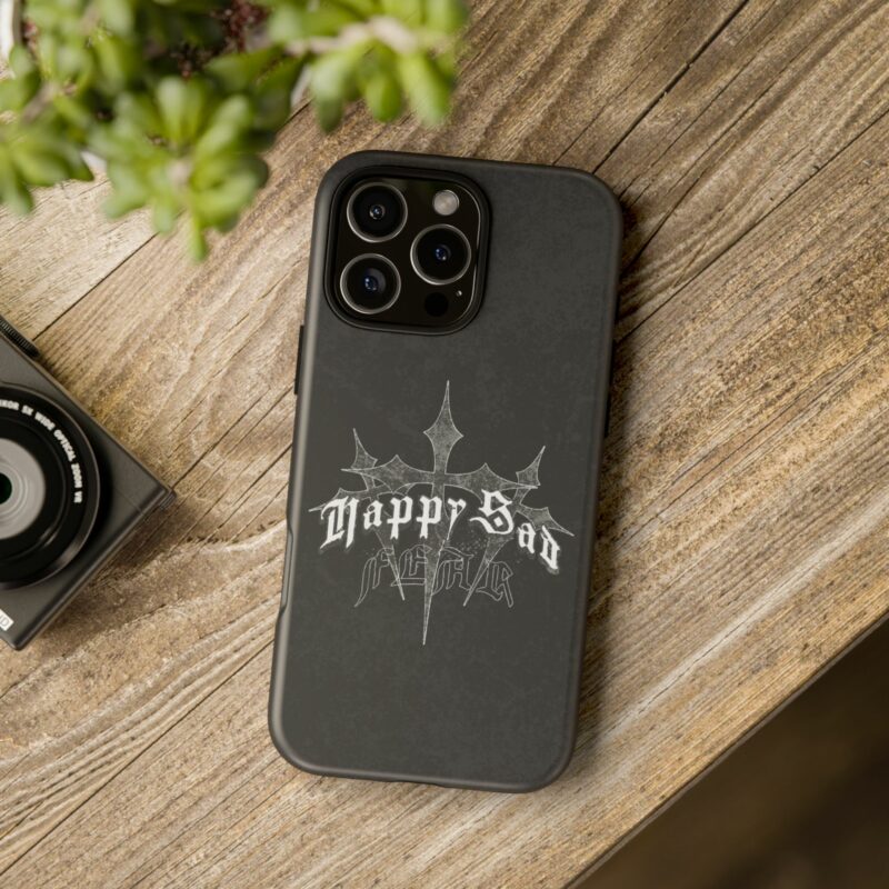 Tough Cases: Happy Sad Graphic Phone Case - Image 118
