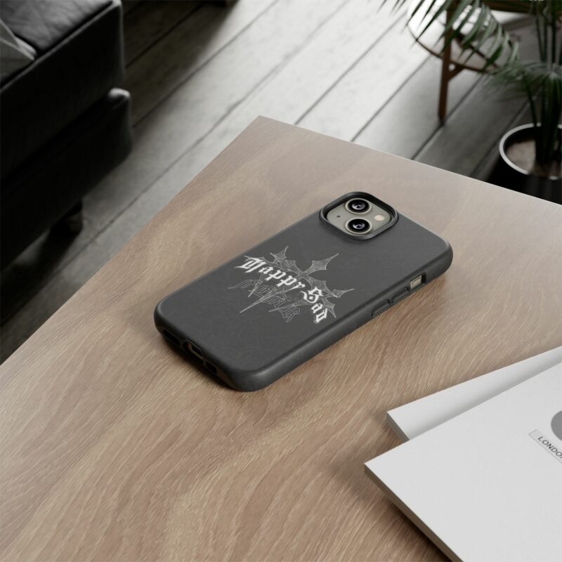 Tough Cases: Happy Sad Graphic Phone Case - Image 38