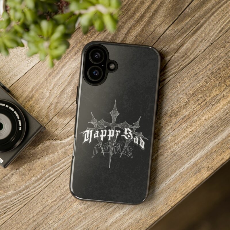 Tough Cases: Happy Sad Graphic Phone Case - Image 98