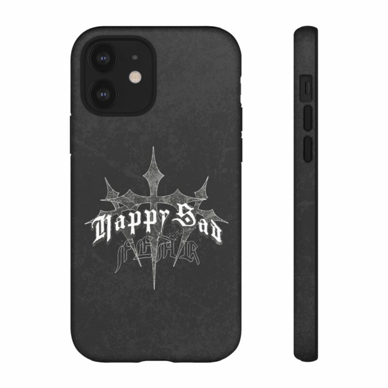 Tough Cases: Happy Sad Graphic Phone Case - Image 10