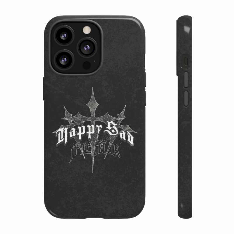 Tough Cases: Happy Sad Graphic Phone Case - Image 23
