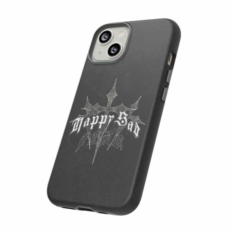 Tough Cases: Happy Sad Graphic Phone Case - Image 36