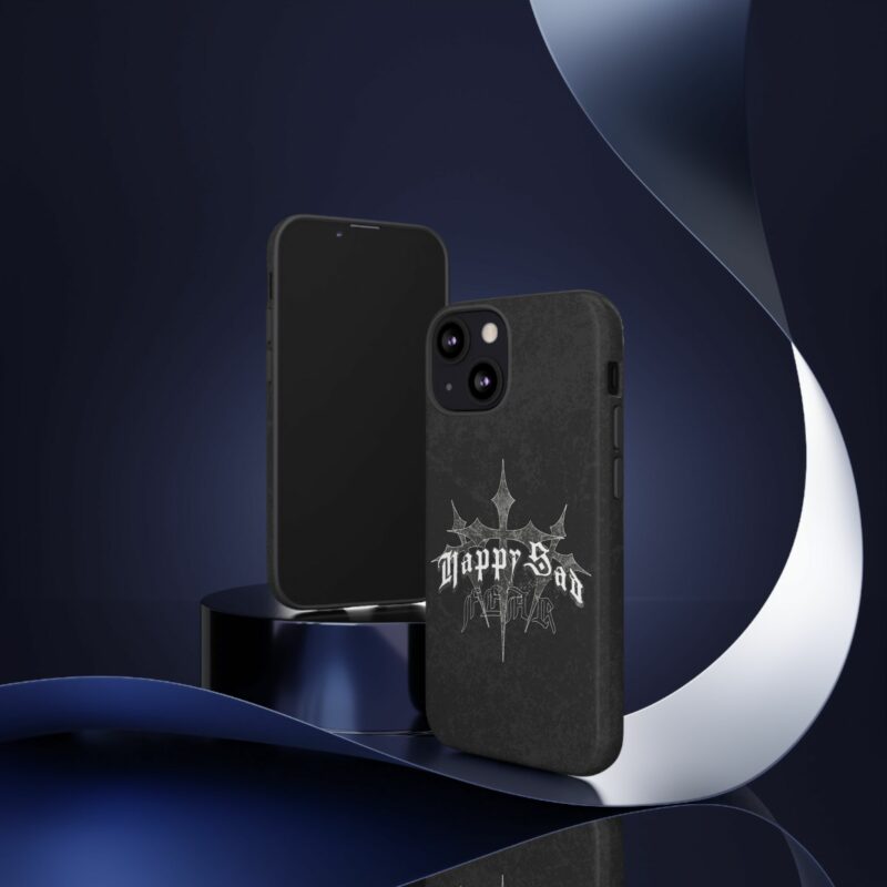 Tough Cases: Happy Sad Graphic Phone Case - Image 20