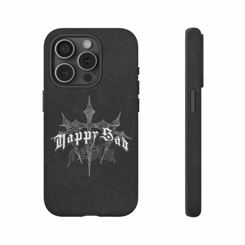 Tough Cases: Happy Sad Graphic Phone Case - Image 78
