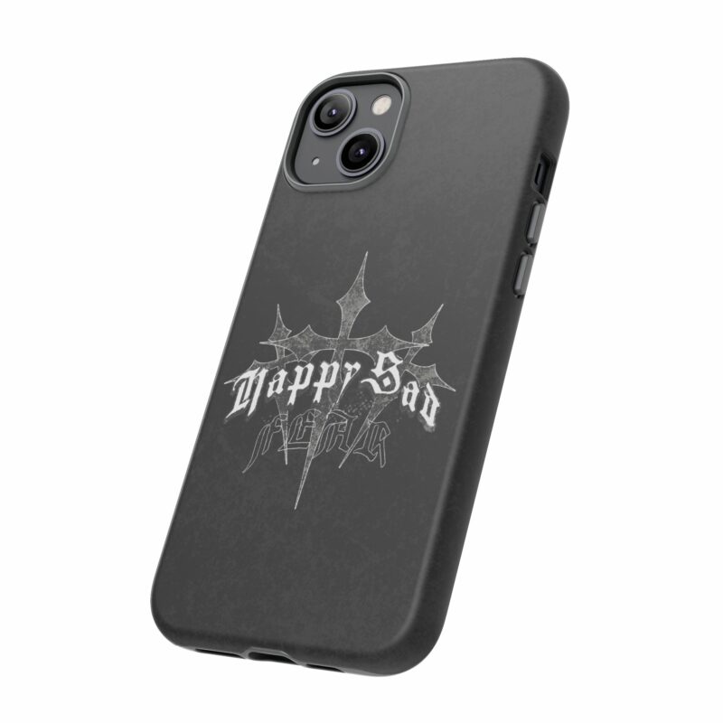 Tough Cases: Happy Sad Graphic Phone Case - Image 52