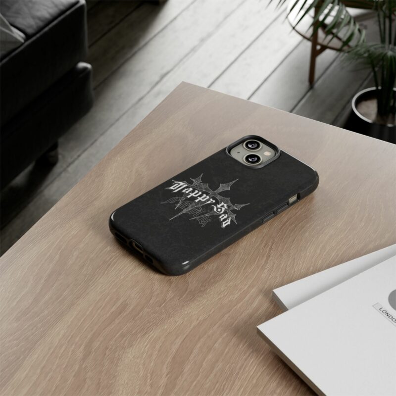 Tough Cases: Happy Sad Graphic Phone Case - Image 34