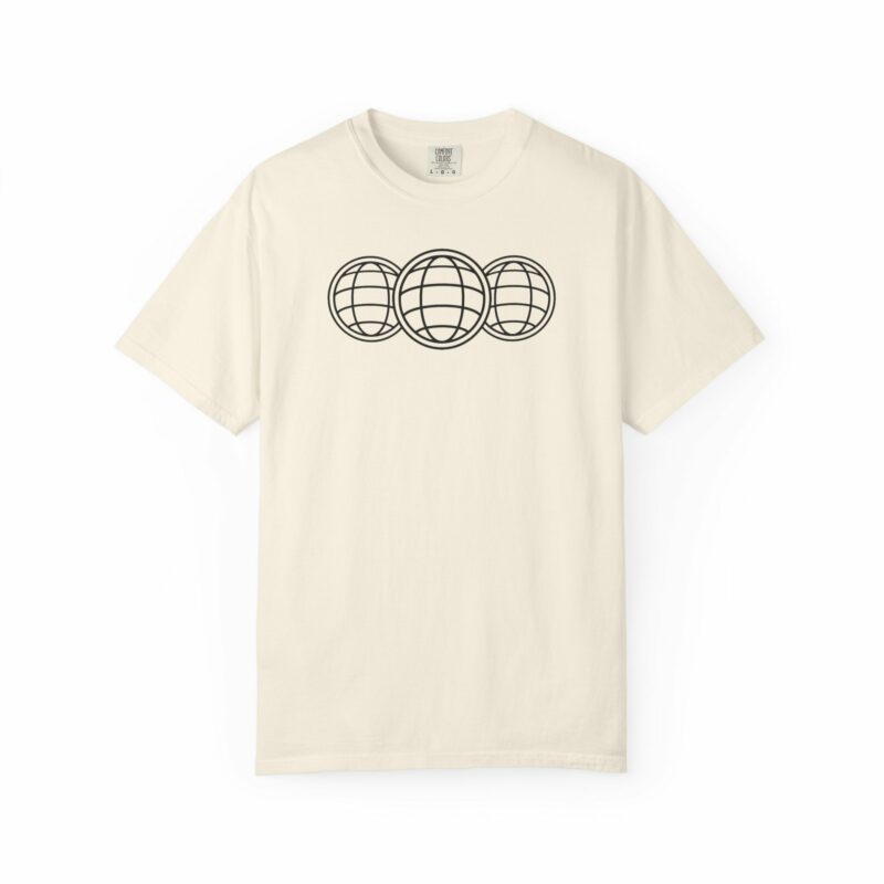 Retro People Power Graphic Tee, Unisex Planet Earth T-shirt - Image 5