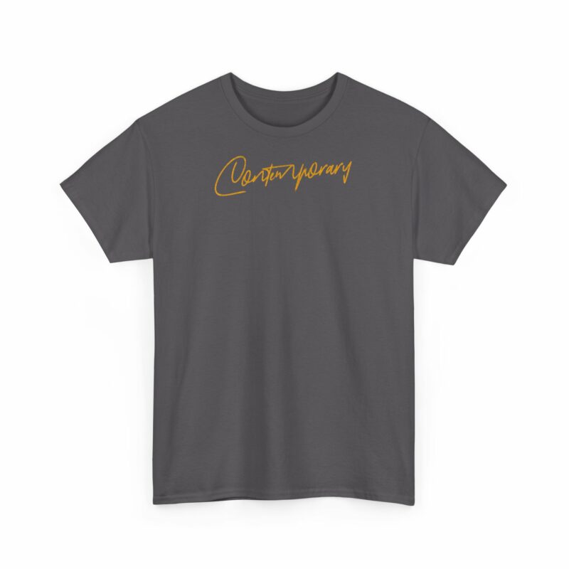 Contemporary Trendy Unisex Heavy Cotton Tee - Image 11