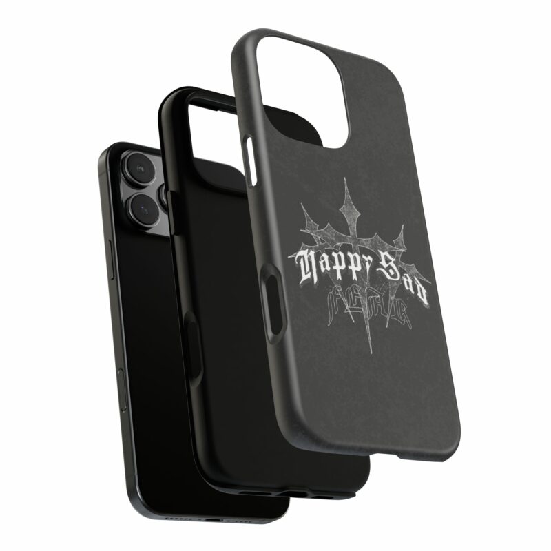 Tough Cases: Happy Sad Graphic Phone Case - Image 117