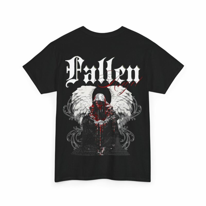 Graphic Angel Unisex Heavy Cotton Tee, Casual Wear - Image 4