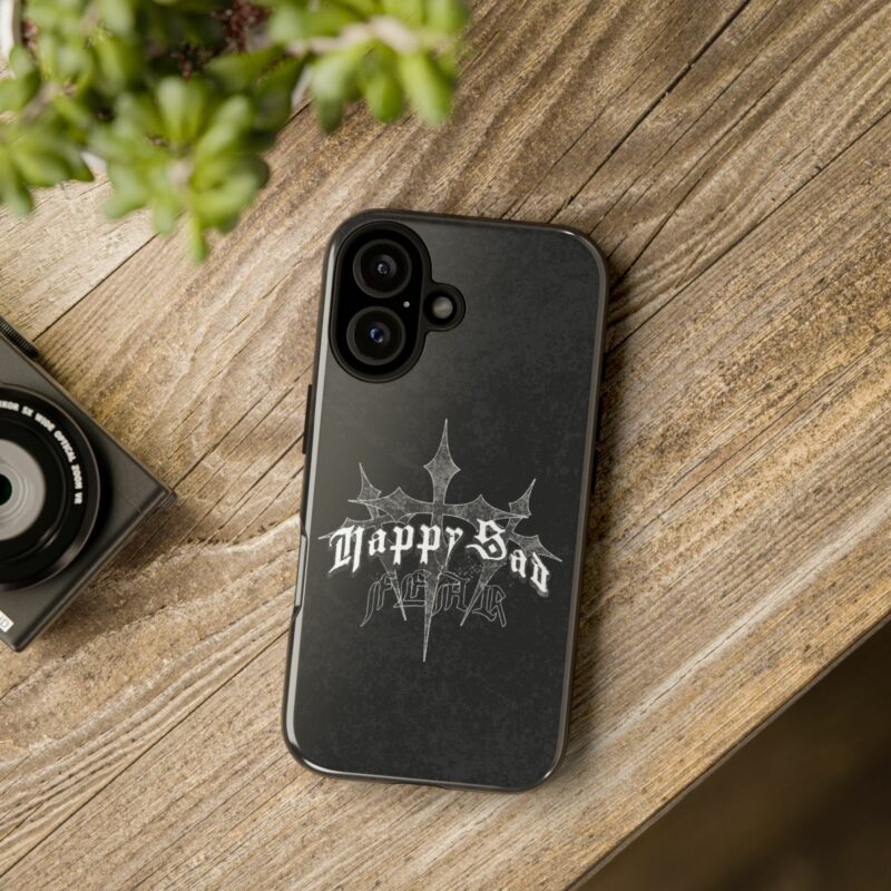 Tough Cases: Happy Sad Graphic Phone Case - Image 90