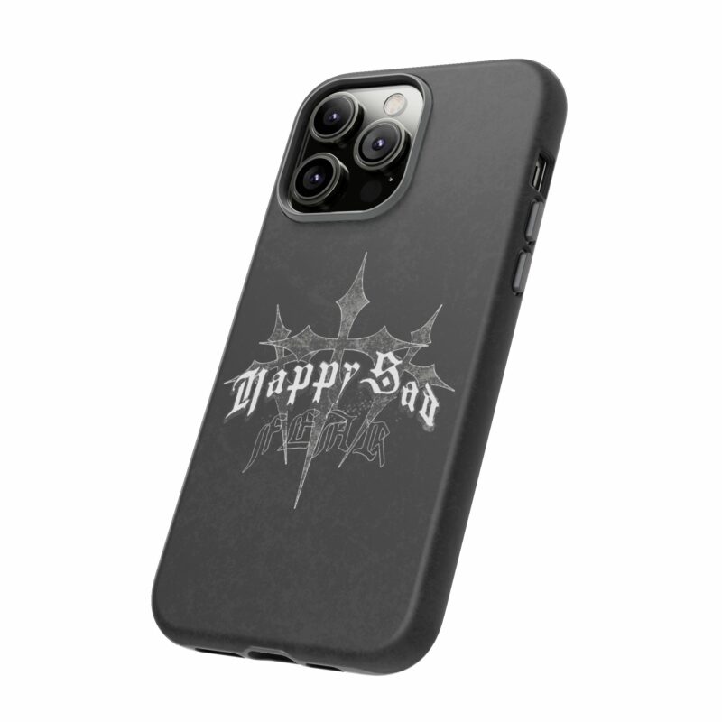 Tough Cases: Happy Sad Graphic Phone Case - Image 60