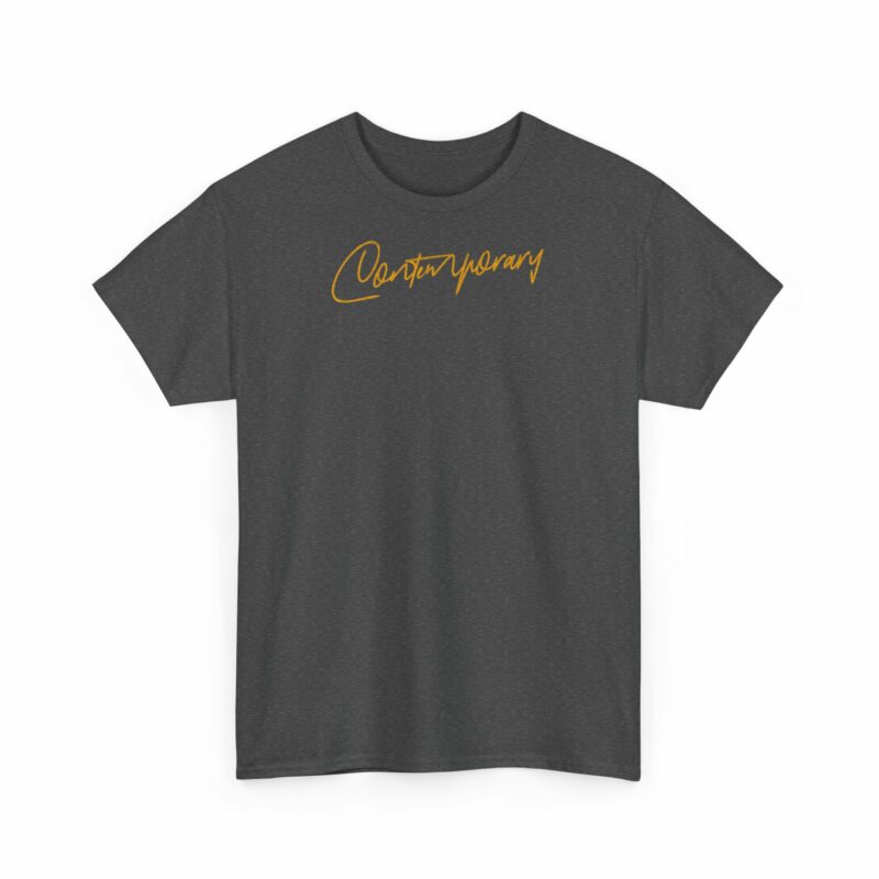 Contemporary Trendy Unisex Heavy Cotton Tee - Image 7
